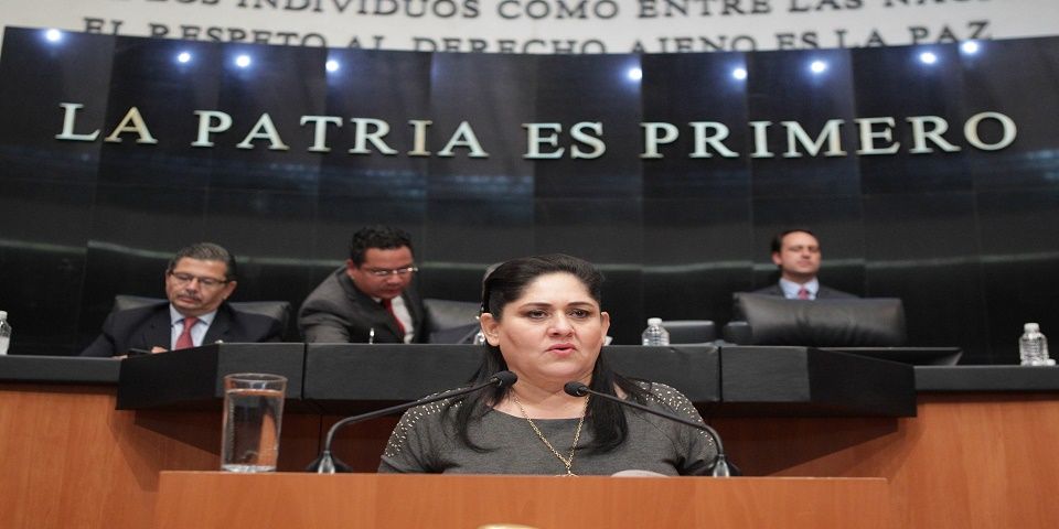 Senadora del PRI manifestó respaldo a Margarita Zavala
