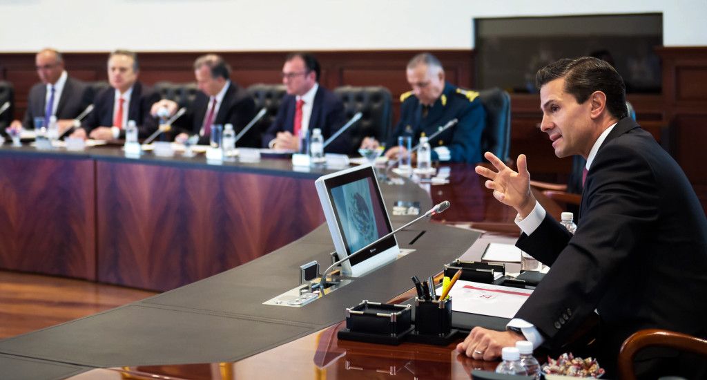 EPN pide a gabinete mantener disciplina presupuestal - EPN-1-1024x550