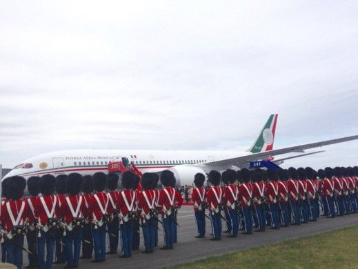 La Reina Margarita II de Dinamarca recibe al presidente Peña Nieto - EPN-Dinamarca-CeciTellez