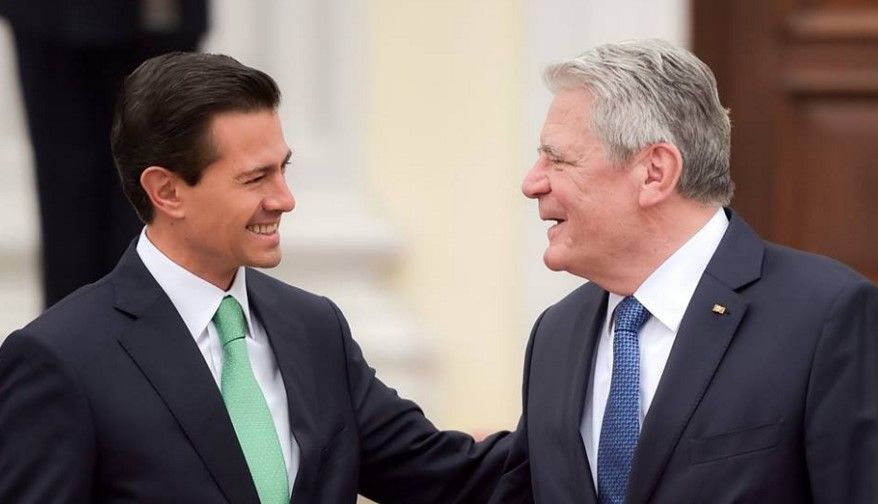 EPN se reúne con el presidente de Alemania