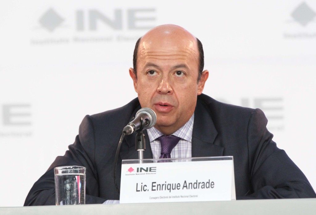 Sanción contra MC por filtrar padrón hasta después de las elecciones: INE - Enrique-Andrade-INE-1024x695