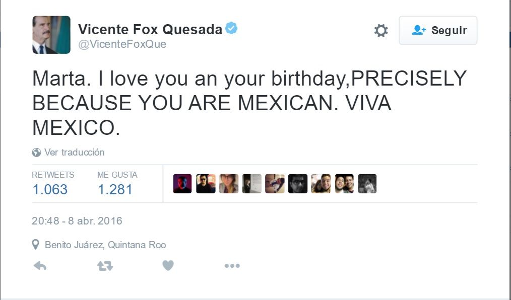 Vicente Fox enciende las redes sociales - Fox-Trump-5