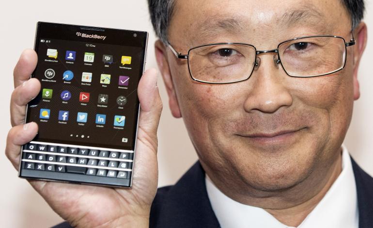 Blackberry lanzará dos nuevos teléfonos celulares con Android - John-Chen-the-droid-view