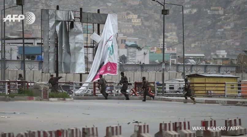 Al menos 28 muertos por ataque en Afganistán - Kabul-ataque-19abr-AFP
