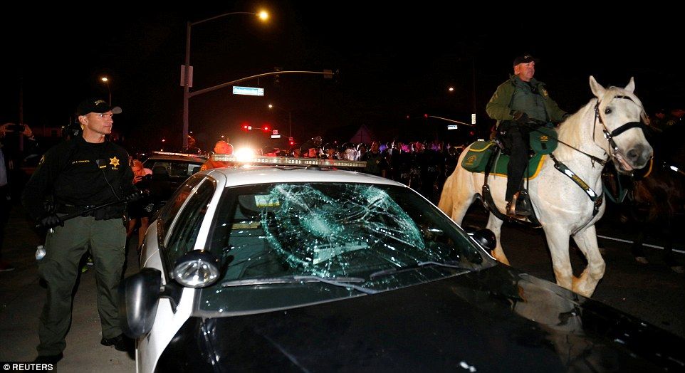 Protestas violentas contra Trump en el sur de California - Los-Angeles-protesta-Trump-Reuters2