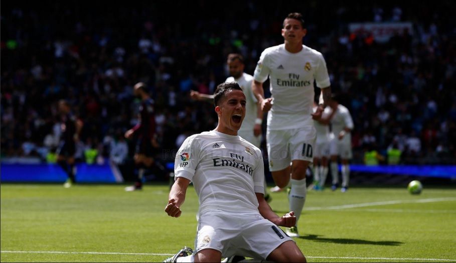 Real Madrid golea a Eibar y reduce distancia frente al Barcelona - Lucas-Vazquez-Real-Madrid