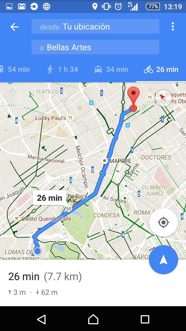 Ciclistas mexicanos tendrán sus propias rutas en Google Maps - MAPS-