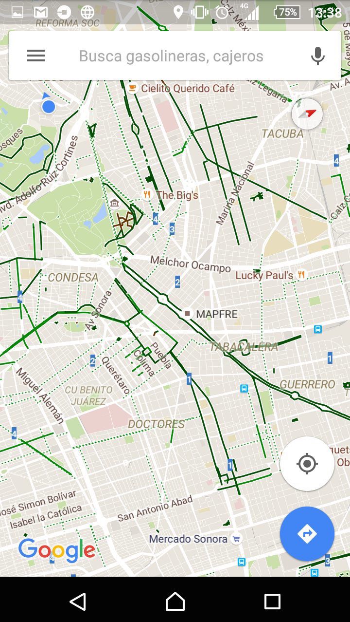 Ciclistas mexicanos tendrán sus propias rutas en Google Maps - MAPS-2