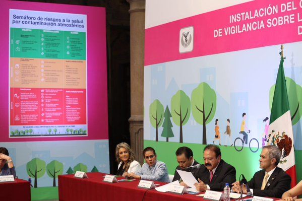 Gobierno capitalino crea comité de vigilancia de la contaminación - Mancera-Contaminación-Comité-2