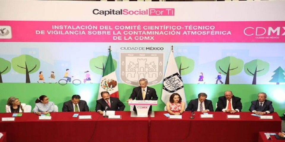 Gobierno capitalino crea comité de vigilancia de la contaminación