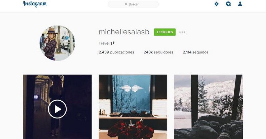 Hackean cuenta de Instagram a hija de Luis Miguel - Michelle-Salas_