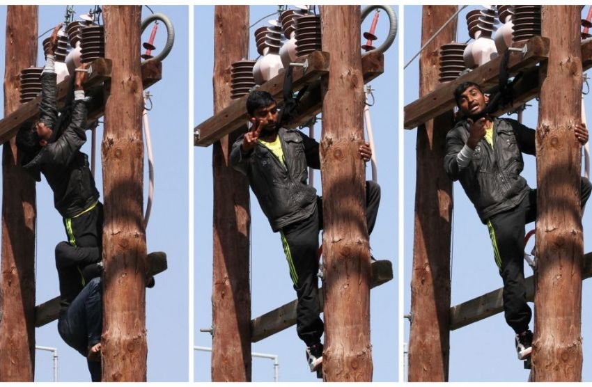 Refugiado amenazó con suicidarse en protesta por acuerdos migratorios europeos - Migrante-Pakistan-3