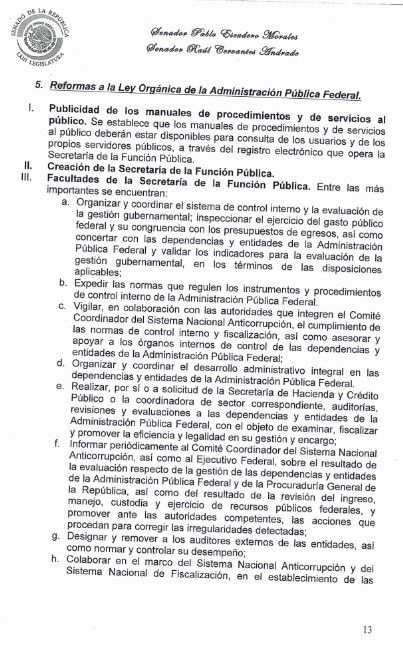 Ley 3 de 3 se incluyó en propuesta anticorrupción: PRI y PVEM - PRIPVEM-anticorrupcion-13