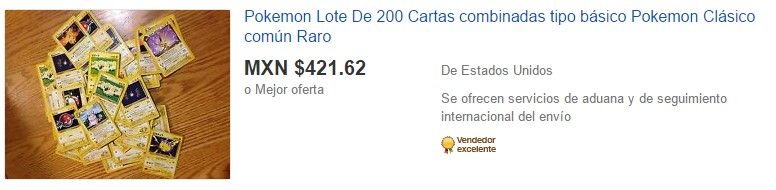 Los juguetes retro que cuestan fortunas - Pokemon-cartas