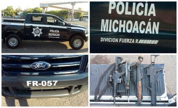 Consignan a cuatro falsos policías rurales en Michoacán - Policía-Michoacán-2