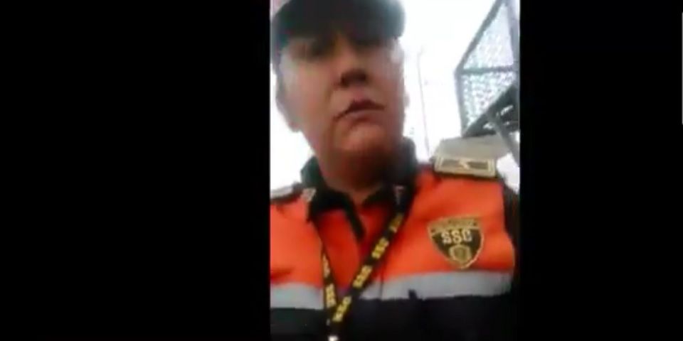 Video: discuten policías municipales y estatales por multas en Neza