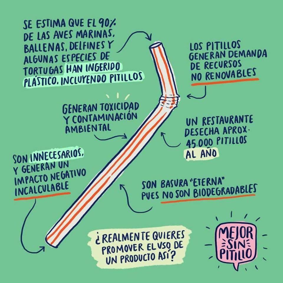 ¿Por qué no se deben usar popotes? - Popotes