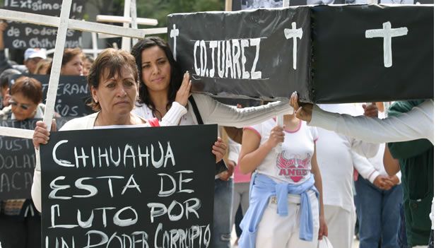 Operativos no acaban con la violencia en Acapulco - Protesta-Ciudad-Juarez-2011