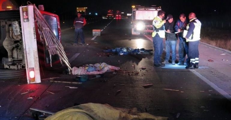 Camión mata a tres en Autopista Puebla-Orizaba - Puebla-Orizaba