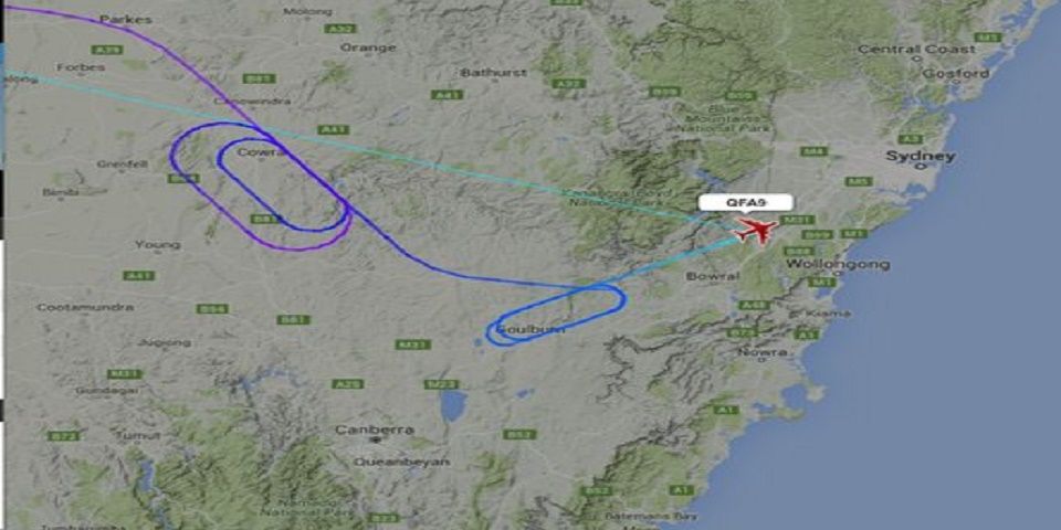 Avión dio vueltas en círculos por horas para aterrizar de emergencia