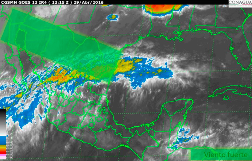 Prevén lluvias en la frontera norte del país - SMT-3
