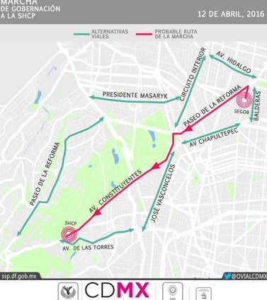 Prevén para hoy 5 marchas en la Ciudad de México - Screenshot_10-3