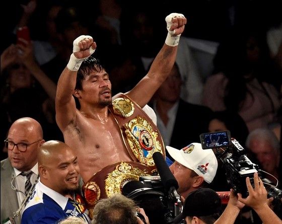 Manny Pacquiao se retiró campeón