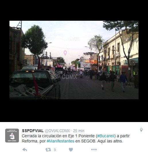 Prevén para hoy 5 marchas en la Ciudad de México - Screenshot_6-1