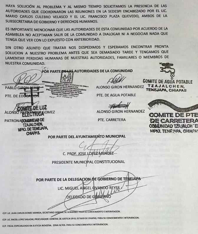 Retienen a alcalde chiapaneco. Buscan vestirlo de mujer - Tenejapa-5