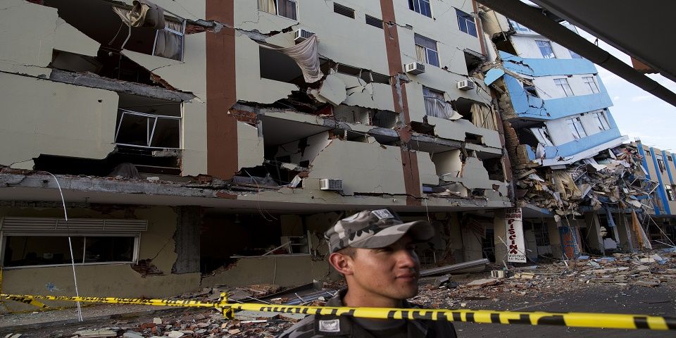 Réplica de magnitud 6 sacude a Ecuador