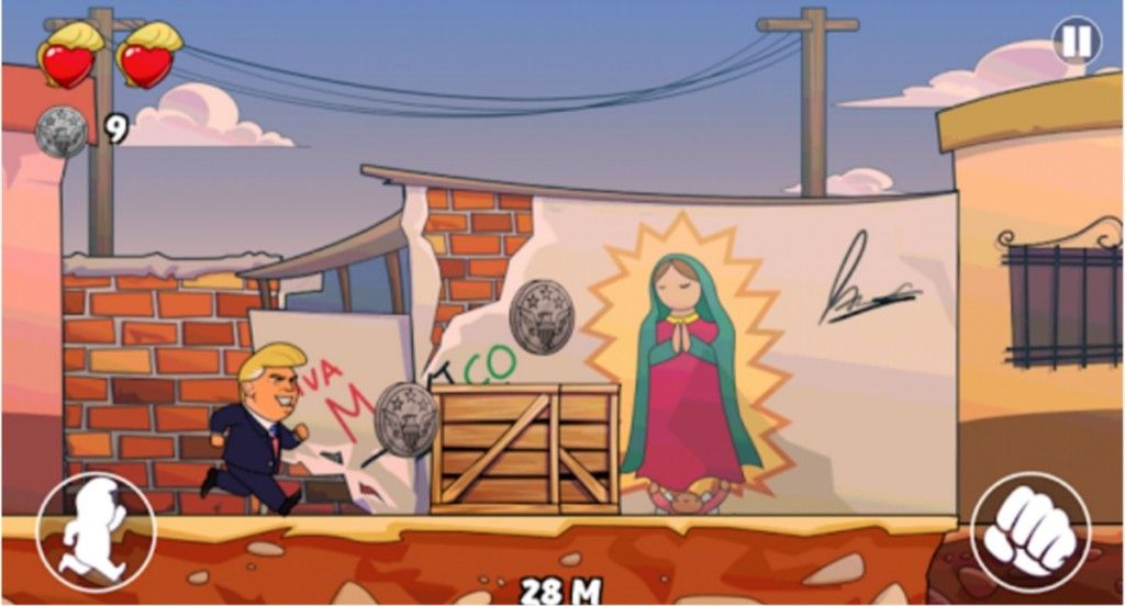 Crean 'Trumpada', el videojuego parodia de Donald Trump - Trumpada-3-1024x552