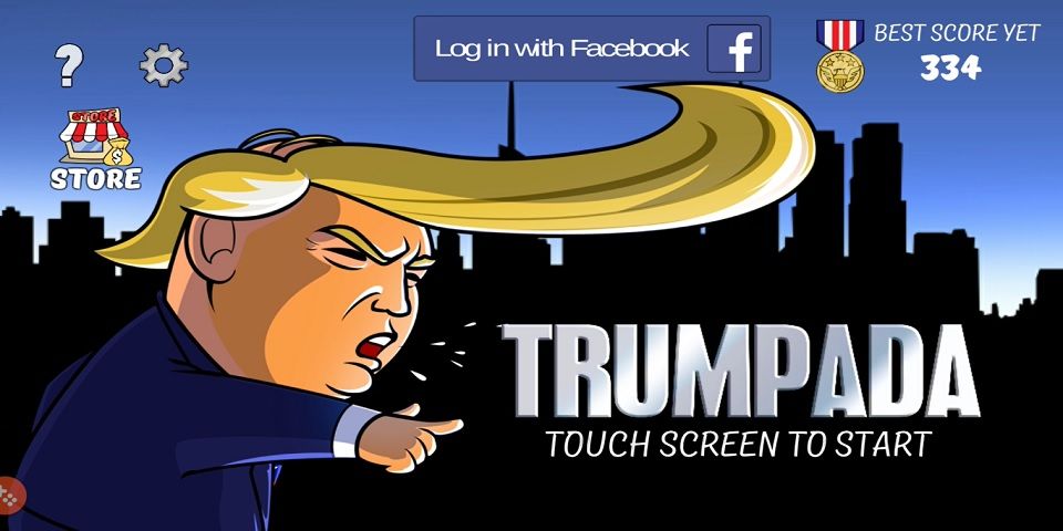 Crean ‘Trumpada’, el videojuego parodia de Donald Trump