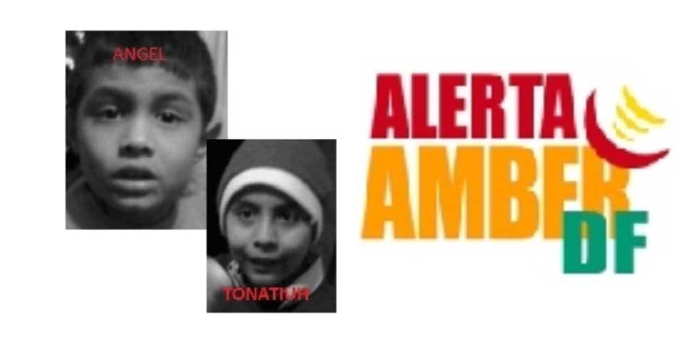 Activan Alerta Amber para encontrar a hermanos Activan Alerta Amber para encontrar a hermanos