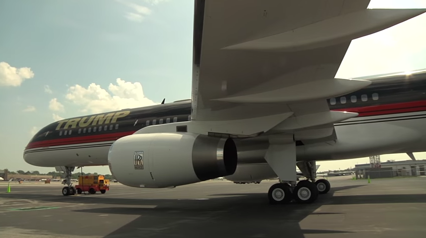 Así es el impresionante avión de Donald Trump - avion-trump-1