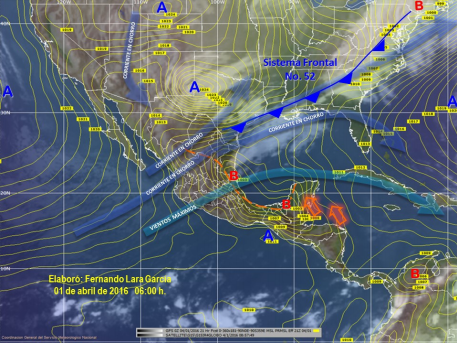 Pronostican lluvias fuertes en norte y noreste del país - clima-1-abril