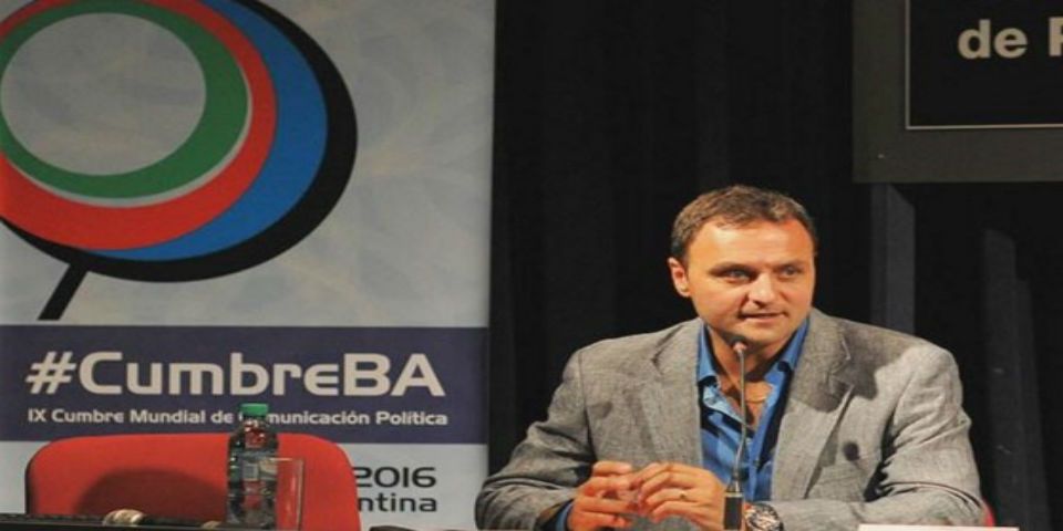 Daniel Ivoskus presenta la 9º edición de la Cumbre Mundial de Comunicación Política Daniel Ivoskus presenta la 9º edición de la Cumbre Mundial de Comunicación Política