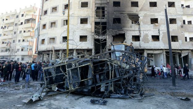 Al menos 15 muertos por atentado suicida en Damasco - damasco-getty-images