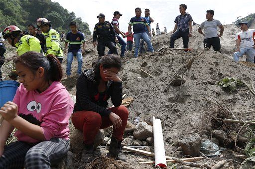 Mueren 4 personas en derrumbe de Guatemala - derrumbe-Foto-de-El-Constituyente