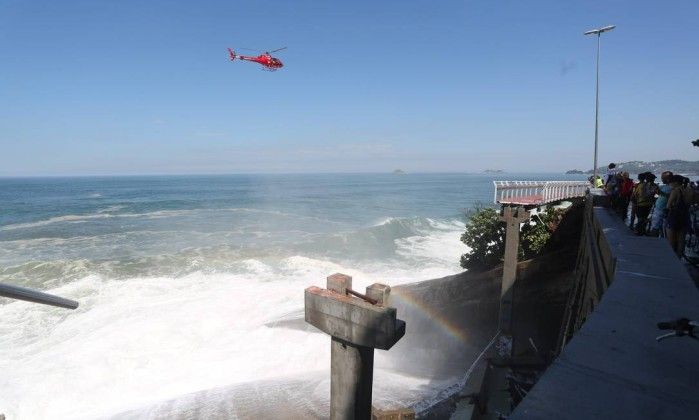 Mueren dos en caída de ciclovía de Río de Janeiro - desplome-ciclovia-brasil-3