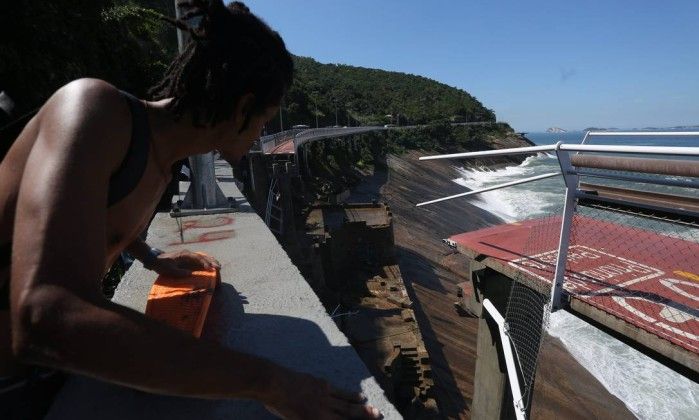 Mueren dos en caída de ciclovía de Río de Janeiro - desplome-ciclovia-brasil-5
