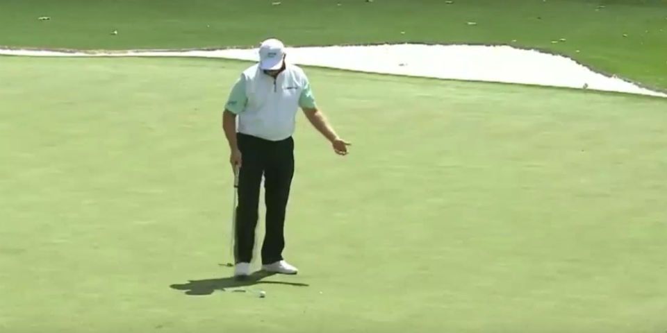Video: increíbles fallas de un golfista en el Masters de Augusta
