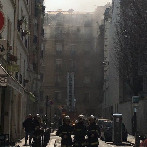 Explosión de gas en París deja 17 heridos - explosion-paris-gas-phermet