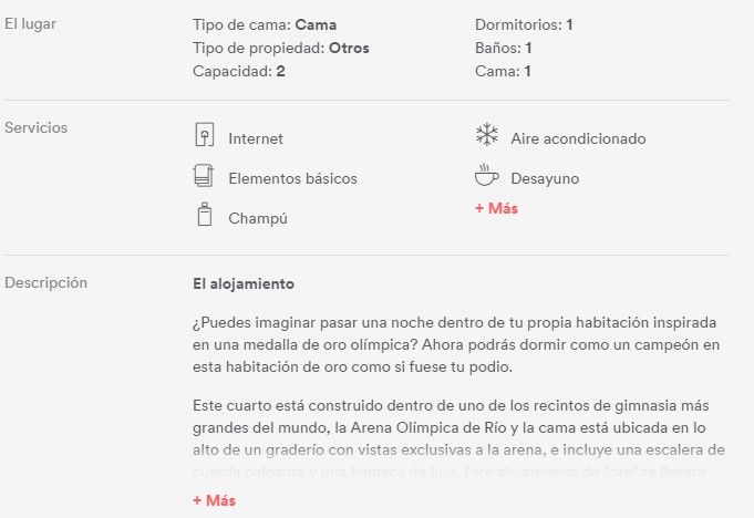 Concurso ofrece como habitación un palco de la Arena Olímpica de Río - habitación-olímpica-2