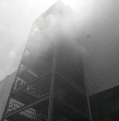 Desalojan Forum Buenavista por supuesto incendio - incendio-forum-buenavista-leonengrande