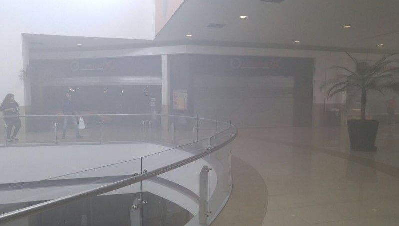 Desalojan Forum Buenavista por supuesto incendio - incendio-forum-buenavista-luisduartebazan