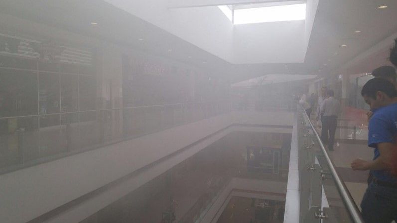 Desalojan Forum Buenavista por supuesto incendio - incendio-forum-buenavista-luisduartebazan2