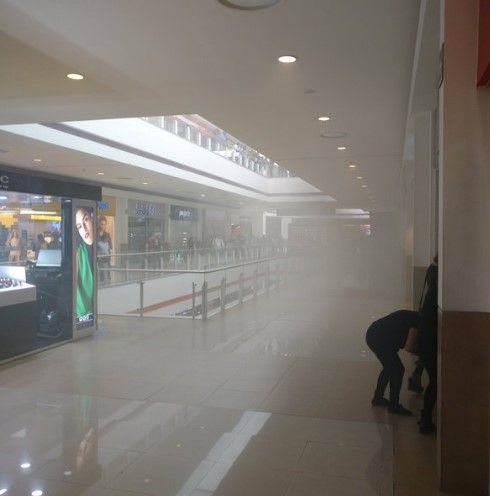 Desalojan Forum Buenavista por supuesto incendio - incendio-forum-buenavista-wtfmountain