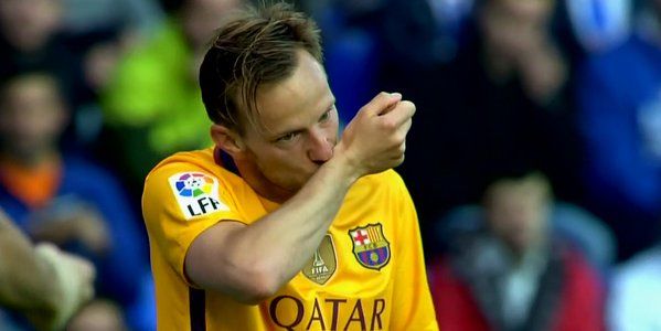 Barcelona aplasta 8-0 al Depor y mantiene el liderato - ivan-rakitic
