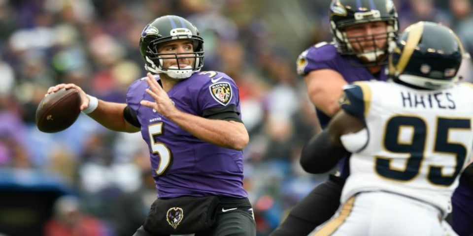 Joe Flacco espera regresar para la próxima campaña