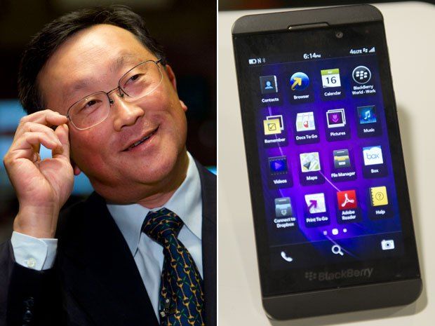 Blackberry lanzará dos nuevos teléfonos celulares con Android - john-chen-guardian-lv
